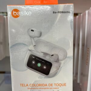 Fone de ouvido sem fio Basike Ba-FON6696 Smart Touch Screen