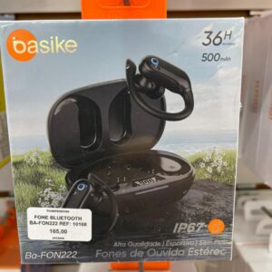 Fone de Ouvido Sem Fio Basike BA-FON222 IP67