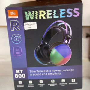 Fone Bluetooth sem Fio com RGB BT800