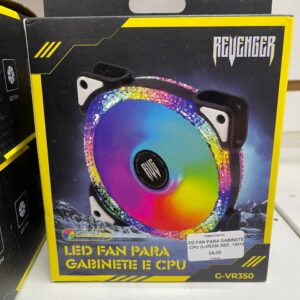 Cooler LED Fan para Gabinete CPU Revenger VR350