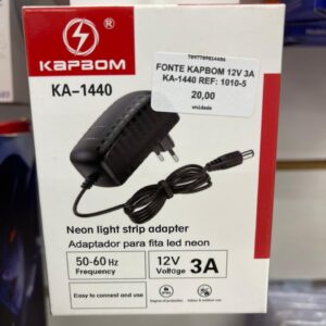 Fonte De Energia Universal 12v3a Kapbom KA-1440