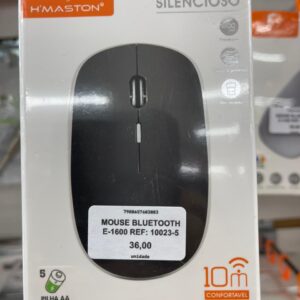 Mouse Sem Fio E-1600 2,4 Ghz Bluetooth Mouse Wireless Recarregável Design Ergonômico Silencioso 1200 Dpi