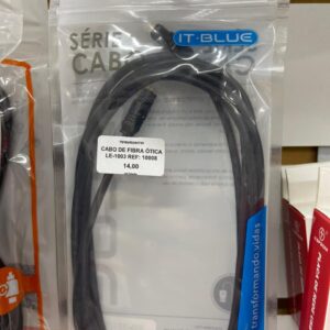 Cabo de Fibra Óptica Para Áudio IT-Blue LE-1003