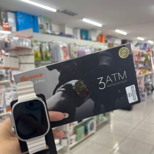 Smartwatch Masculino Ultra 4 Pro 3atm Prova D'agua Microwear