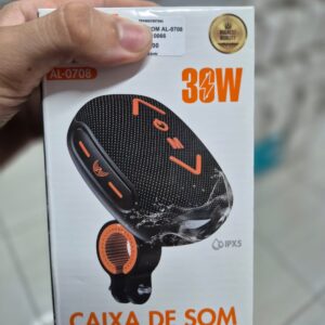 CAIXA DE SOM BLUETOOTH A PROVA D'ÁGUA AL-0708