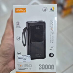 CARREGADOR PORTÁTIL 30000MAH BTE-46