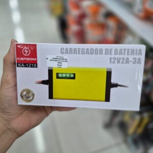 CARREGADOR DE BATERIA 12V2A-3A KA-1218