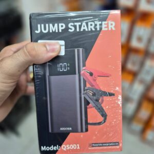 CABO DE ALIMENTAÇÃO PORTÁTIL C/ BATERIA JUMP STARTER