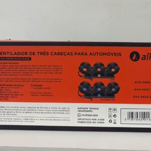 VENTILADOR TRIPLO AUTOMOTIVO AVA-3405