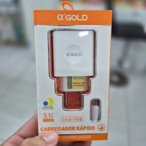 CARREGADOR V8 3.1A CA25-1