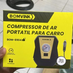 COMPRESSOR DE AR PORTÁTIL BOM-8904