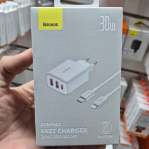 COMPACT FAST CHARGER 2U+C 30W