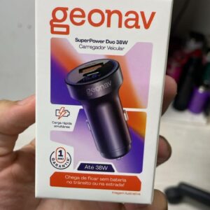 CARREGADOR VEICULAR GEONAV 38W CH38PDQC