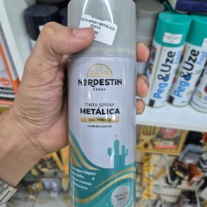 TINTA SPRAY METÁLITICA NORDESTIN 350ML - CORES