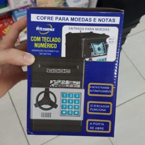 COFRE COM TECLADO NUMÉRICO